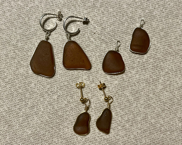 naturglassmykker
